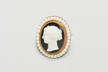 Brooch, France, Early 19th century. Creator: Unknown
