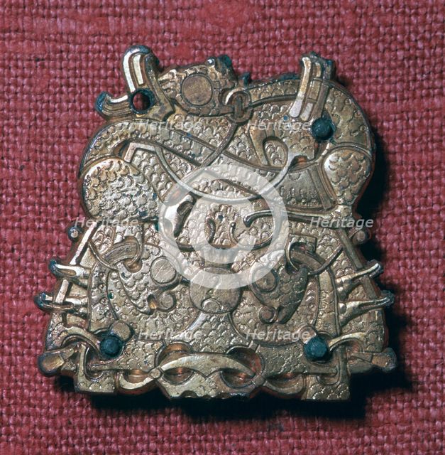 Brooch from a Viking grave. Artist: Unknown