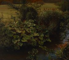 Brook, copy after Johann Wilhelm Schirmer, 1860-1880. Creator: Hjalmar Munsterhjelm