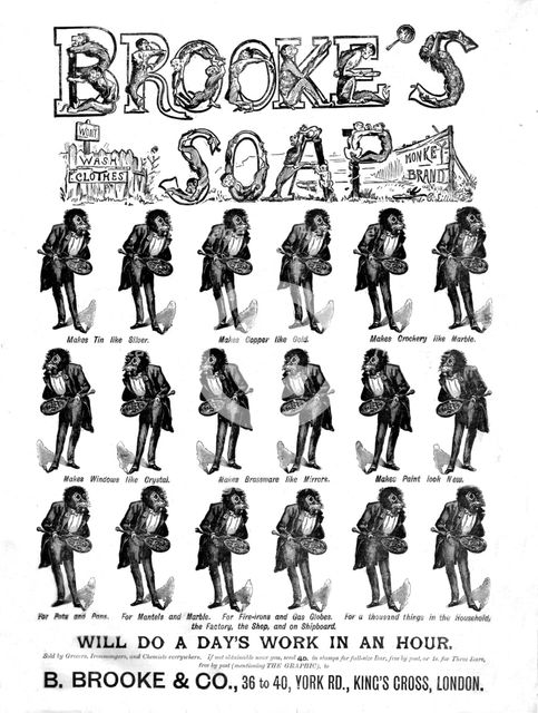 '' Brook's Soap', 1890. Creator: Unknown.