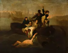 Brook Watson and the Shark, 1800-1900. Creator: Unknown