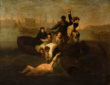 Brook Watson and the Shark, 1800-1900. Creator: Unknown