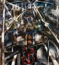 Brooklyn Bridge 1917. Artist: Joseph Stella