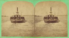 Brooklyn Ferryboat. N.Y., about 1870. Creator: Unknown