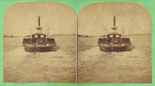 Brooklyn Ferryboat. N.Y., about 1870. Creator: Unknown