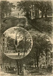Brooklyn Street-Scenes 1874. Creator: William Hamilton Gibson