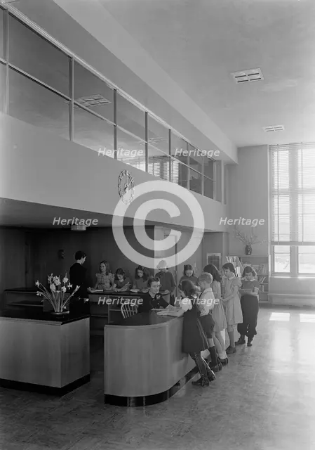 Brooklyn Public Library (Ingersoll Memorial), Prospect Park Plaza, Brooklyn, 1941. Creator: Gottscho-Schleisner, Inc.