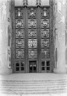 Brooklyn Public Library (Ingersoll Memorial), Prospect Park Plaza, Brooklyn, 1941. Creator: Gottscho-Schleisner, Inc