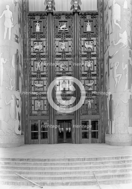 Brooklyn Public Library (Ingersoll Memorial), Prospect Park Plaza, Brooklyn, 1941. Creator: Gottscho-Schleisner, Inc.