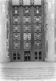 Brooklyn Public Library (Ingersoll Memorial), Prospect Park Plaza, Brooklyn, 1941. Creator: Gottscho-Schleisner, Inc