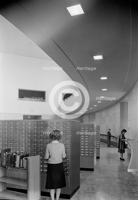 Brooklyn Public Library (Ingersoll Memorial), Prospect Park Plaza, New York, 1941. Creator: Gottscho-Schleisner, Inc.