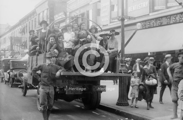 Brooklyn "rapid transit", between c1915 and c1920. Creator: Bain News Service.