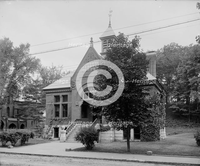Brooks Library, Brattleboro, Vt., c1905. Creator: Unknown.