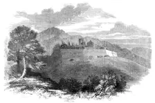 Brolio, the ancestral seat of the Ricasoli family, 1861. Creator: Unknown