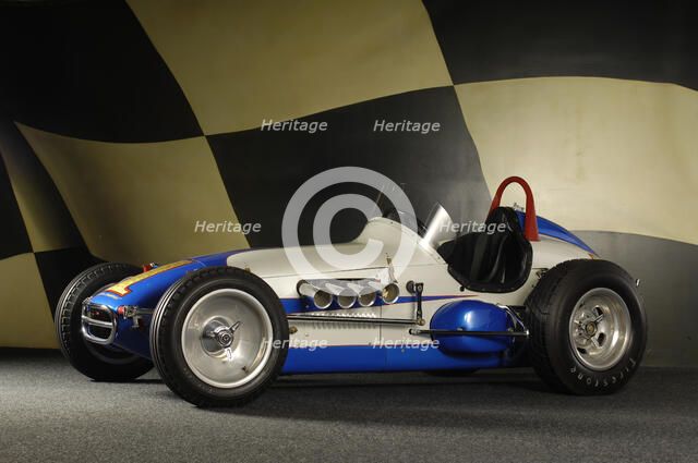 Bromme, Andy Gump stock sprint car 1962. Artist: Simon Clay.