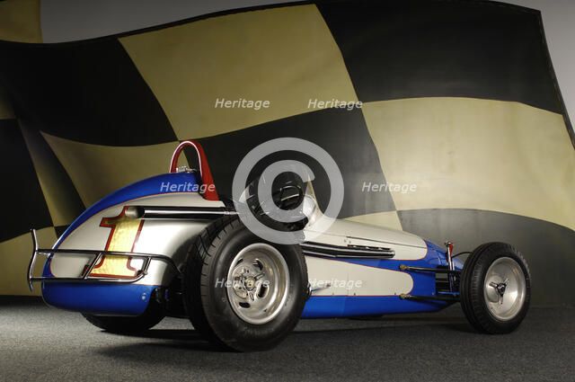 Bromme, Andy Gump stock sprint car 1962. Artist: Simon Clay.