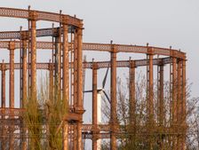 Bromley-by-Bow Gasworks, Twelvetrees Crescent, Bromley-by-Bow, Newham, GLA, 2021. Creator: Chris Redgrave