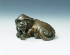 Bronze mythical animal, Song dynasty, 960-1279. Creator: Unknown