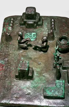 Bronze model of a cult place for ceremony of the rising of the sun, c1150 BC