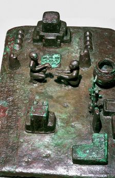 Bronze model of a cult place for ceremony of the rising of the sun, c1150 BC