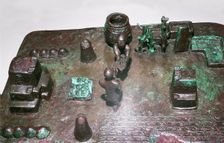 Bronze model of a cult place for ceremony of the rising of the sun, c1150 BC