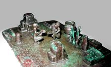 Bronze model of a cult place for ceremony of the rising of the sun, c1150 BC
