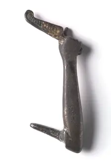 Bronze Mount from a "Shawabty Bundle": Pair of Arms, c. 1336-1256 BC. Creator: Unknown