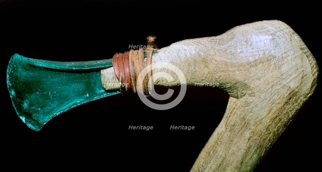 Bronze axe head. Artist: Unknown
