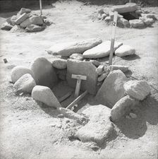 Bronze Age burial site, St Mary's, Scilly Isles, c1955. Creator: Arthur Charles Kirby Ware