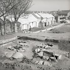 Bronze Age burial site, St Mary's, Scilly Isles, c1955. Creator: Arthur Charles Kirby Ware