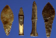 Bronze Age daggers. Creator: Unknown