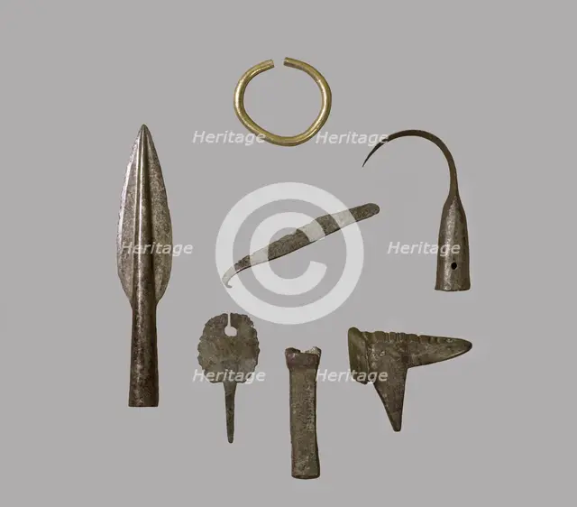 Bronze Age Hoard, c2000-600BC. Artist: Unknown.