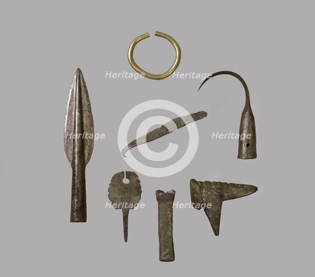 Bronze Age Hoard, c2000-600BC. Artist: Unknown.