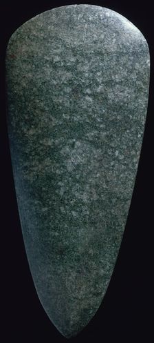 Bronze Age jadeite axe. Creator: Unknown