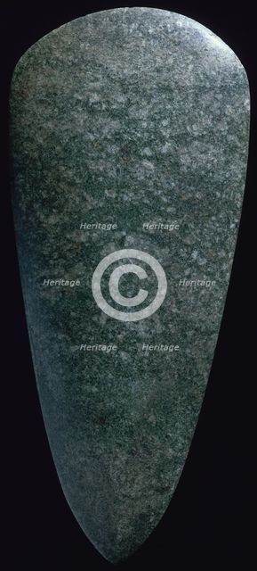 Bronze Age jadeite axe. Creator: Unknown.