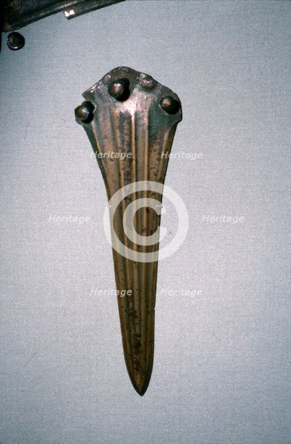 Bronze Age. Neunheiligen. Dagger blade, 2300-1800BC. Artist: Unknown.