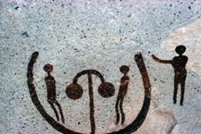 Bronze Age rock carvings, Kivik, Scania, Sweden. Creator: Unknown