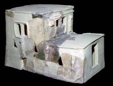 Bronze Age Syrian model of a house