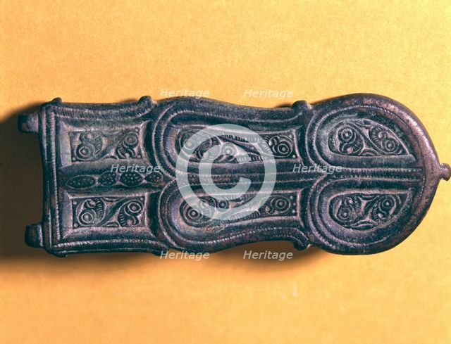 Bronze buckle, uncertain provenance possibly from Castile.