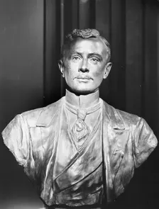 Bronze bust of Charles Rolls