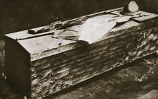 Bronze casket containing the Italian Unknown Soldier, c1921