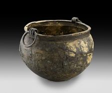 Bronze cauldron, Late Bronze Age (Britain), (c1100 BC-1000 BC)