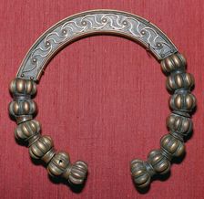 Bronze Celtic torc, 1st century