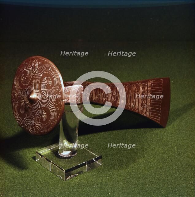 Bronze Ceremonial Axe-Head from Cluj, Romania, Bronze Age, Wietenberg Culture, c2000BC-1500BC. Artist: Unknown.