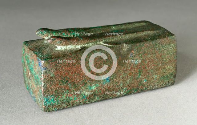 Bronze Coffin with Two Lizards, 664 B.C.. Creator: Unknown.