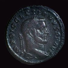 Bronze coin of Diocletian, 3rd century