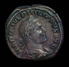 Bronze coin of Phillip the Arab