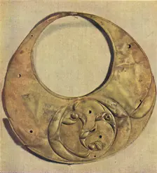 Bronze Crescent from Llyn Cerrig, Anglesea 1946
