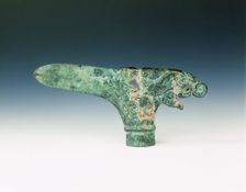 Bronze dagger axe, Eastern Zhou dynasty, China, 6th-early 5th century BC