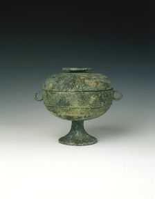Bronze dou, China, c500 BC